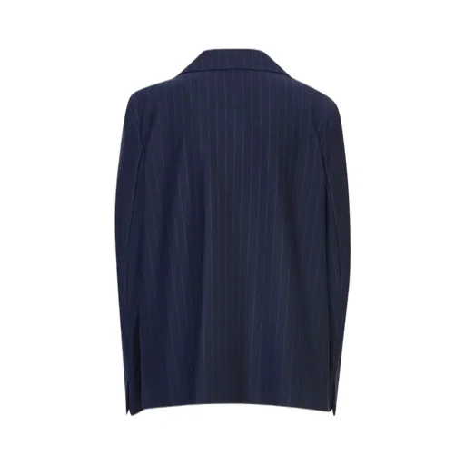 Todi Striped Button-Up Jacket