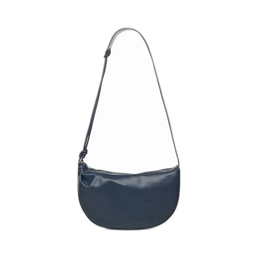 Zip-Closure Shoulder Bag
