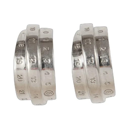 Numeric Cuff Earrings