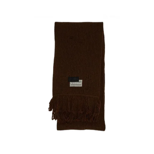 Distressed Fringed Scarf