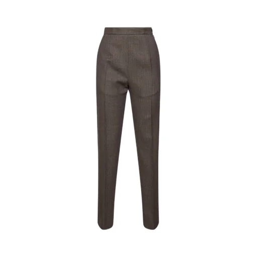 Light Tweed Tailored Trousers