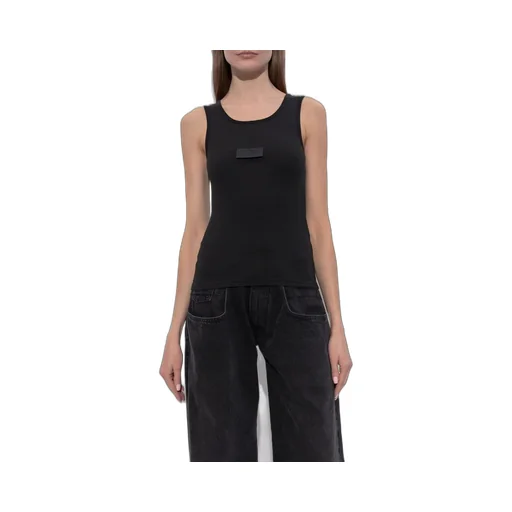 Plaque Sleeveless Tank Top