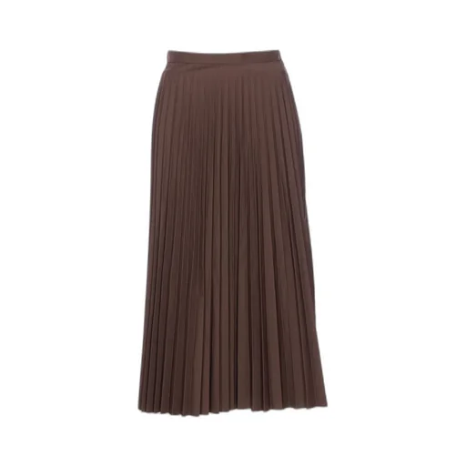 Pleated Midi Skirt