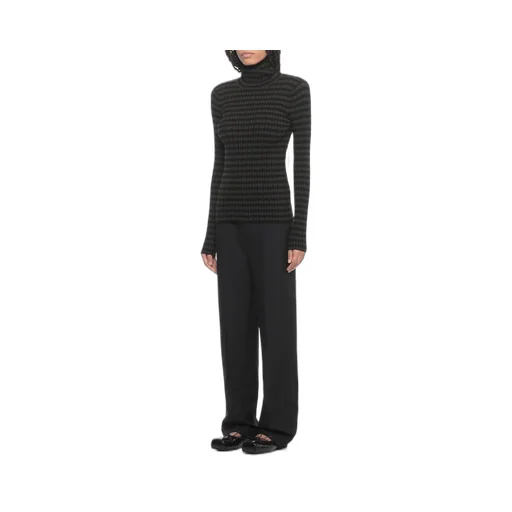 Ribbed Turtleneck Jumper