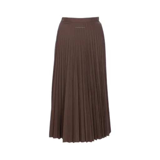 Pleated Midi Skirt