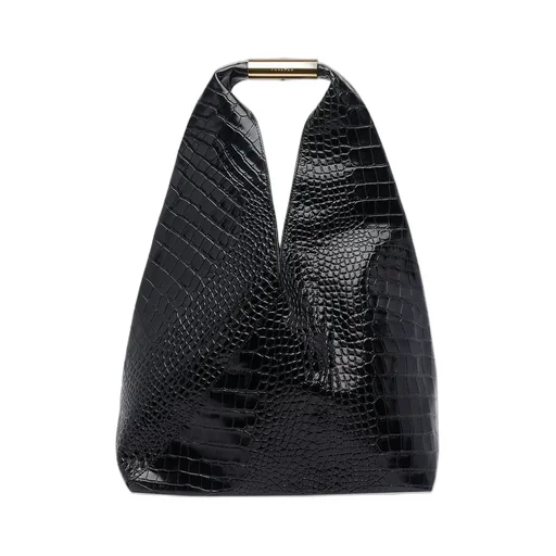 Japanese Embossed Medium Shoulder Bag