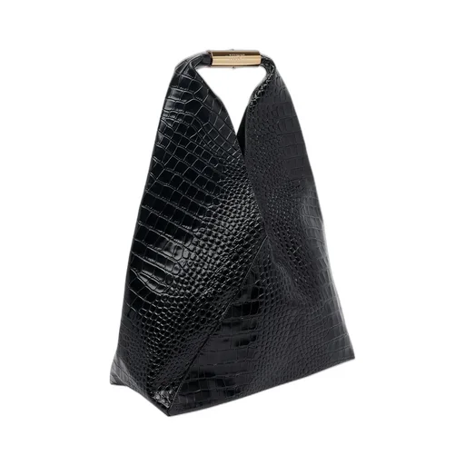 Japanese Embossed Medium Shoulder Bag