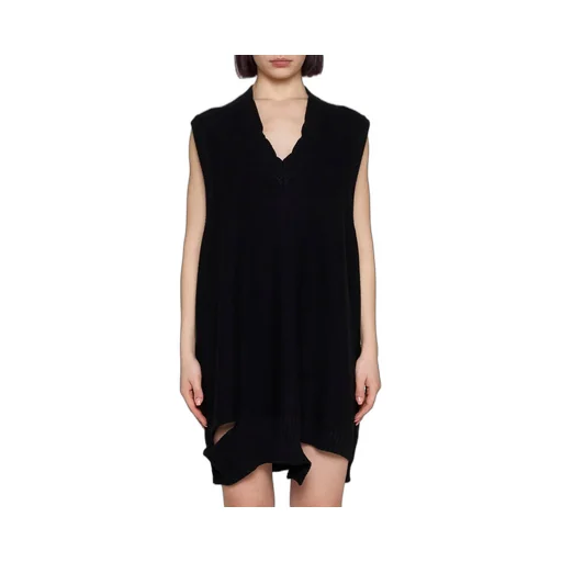 V-Neck Sleeveless Mini Dress