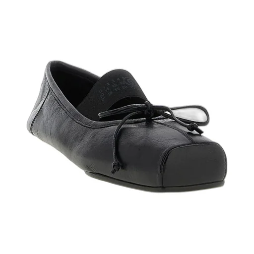 Tonal Stitch Bow Ballet Flats