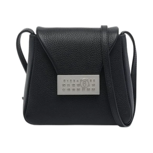 Numeric Foldover Top Crossbody Bag