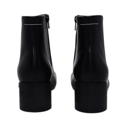 Square Toe Ankle Boots