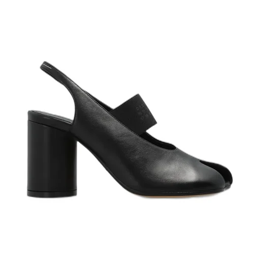 Open-Toe Slingback Heeled Sandals