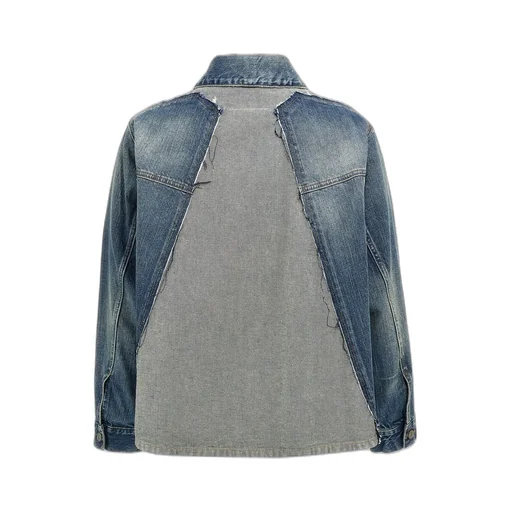 Denim Distressed Jacket