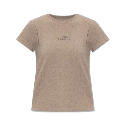 Logo Printed Knitted Top