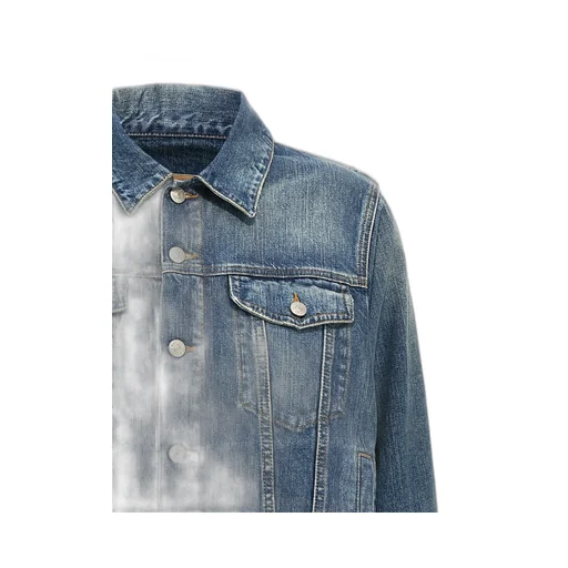 Denim Distressed Jacket