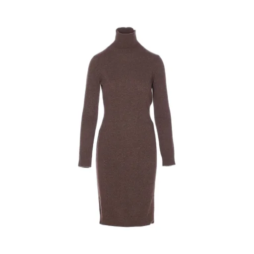 High Neck Long Sleeved Dress