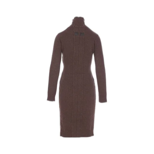 High Neck Long Sleeved Dress