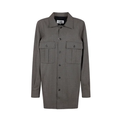 Tweed Shirt Dress