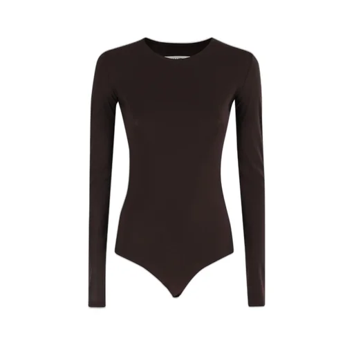 Long-Sleeved Crewneck Bodysuit
