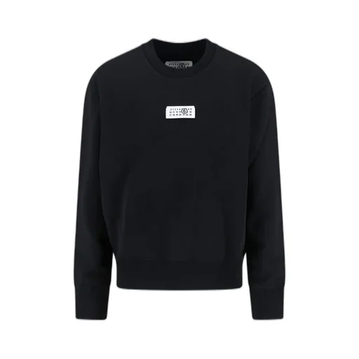Numbers Detailed Crewneck Sweatshirt