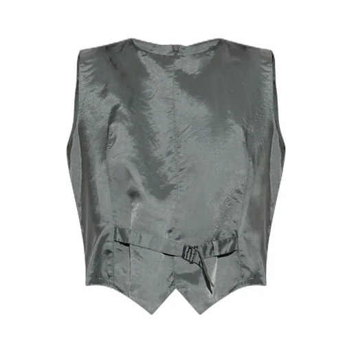 Satin Strapped Waistcoat