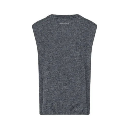 V-Neck Knitted Vest