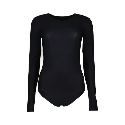 Long-Sleeved Crewneck Bodysuit