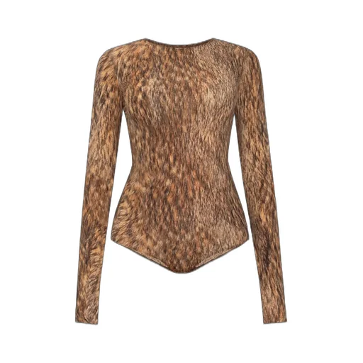 Animal Motif Bodysuit