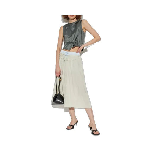 Satin Strapped Waistcoat