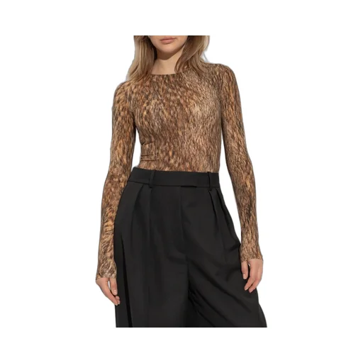 Animal Motif Bodysuit