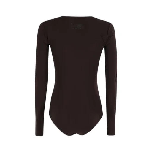 Long-Sleeved Crewneck Bodysuit