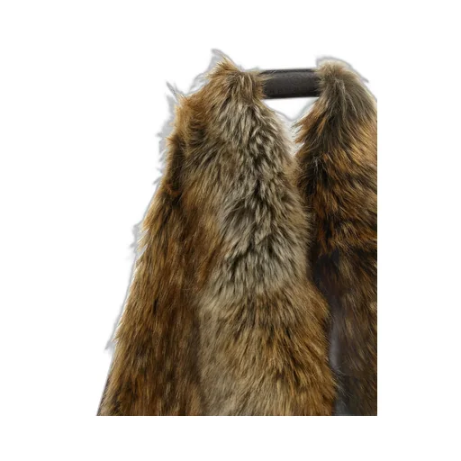 Fur-Effect Classic Japanese Shoulder Bag