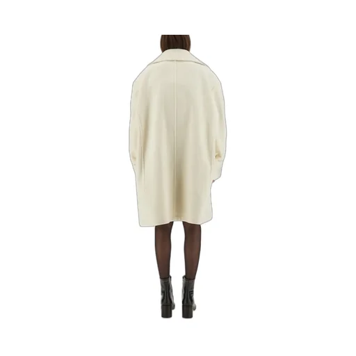 Double-Breasted Oversized Coat