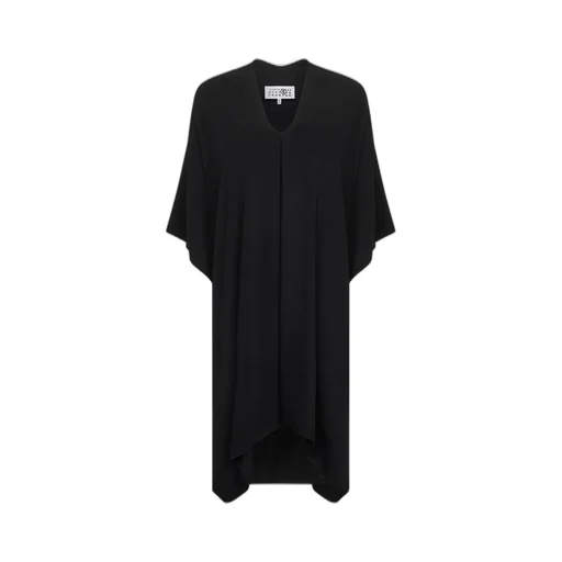 Asymmetric Hem Midi Dress
