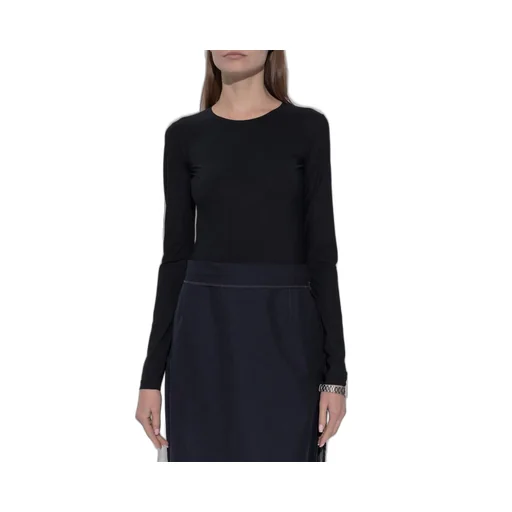 Long-Sleeve Crewneck Bodysuit