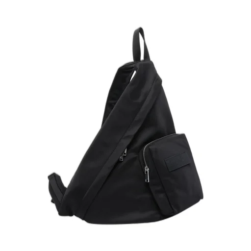 Triangular Zipped Crossbody Bag