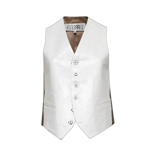 V-Neck Panelled Vest