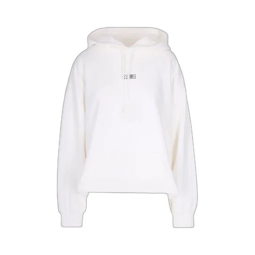 Frayed-Hem Drawstring Hoodie