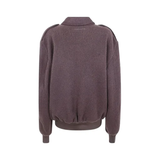 Point Collar Zipped Jacket