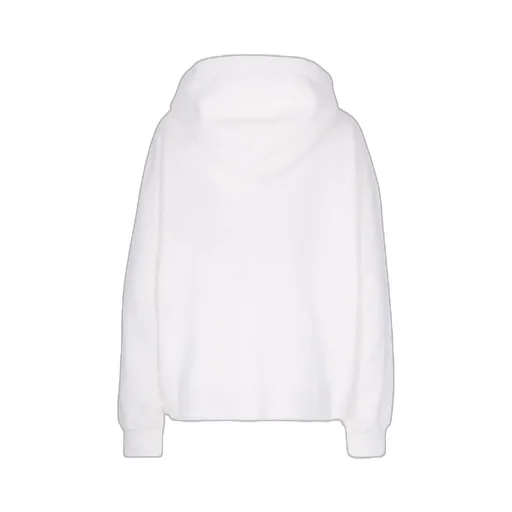 Frayed-Hem Drawstring Hoodie