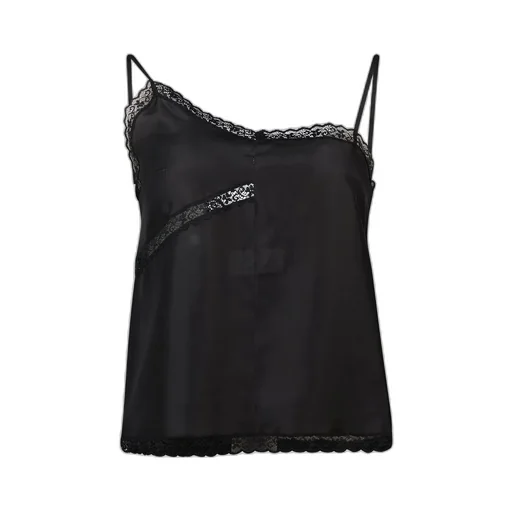 Lace-Detailed Top