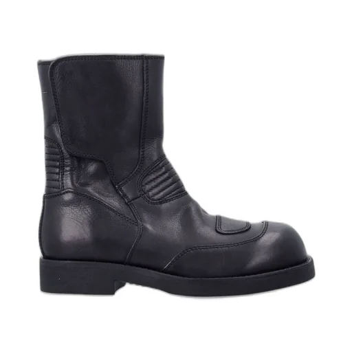 Round Toe Biker Boots
