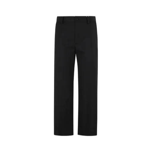 Straight-Leg Tailored Trousers