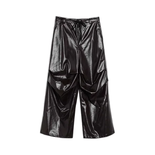Drawstring Draped Trousers