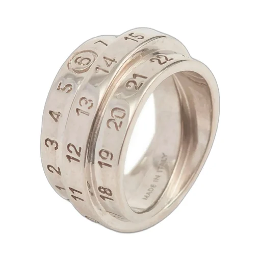 Number Engraved Ring