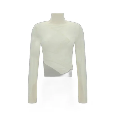 High Neck Long-Sleeved Jumper