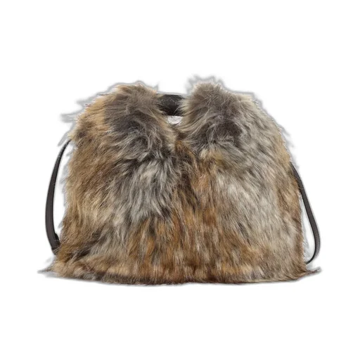 Japanese Faux Fur Crossbody Bag