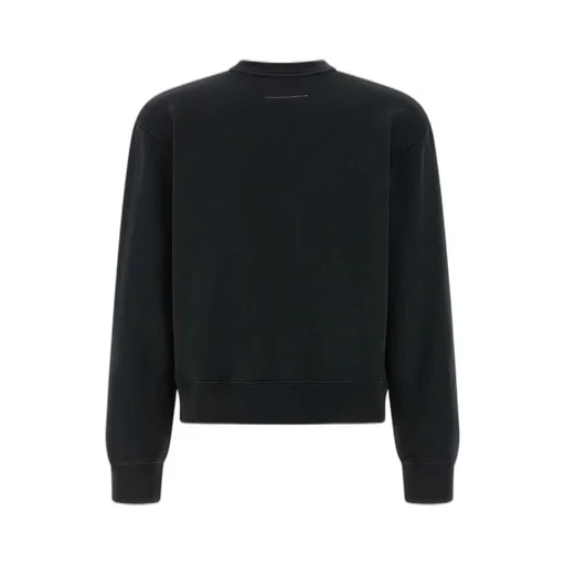 Numeric Signature Label Crewneck Sweatshirt
