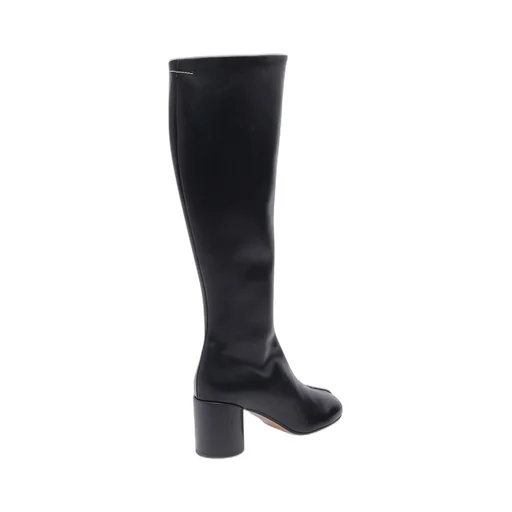 Slip On Knee-High Boots