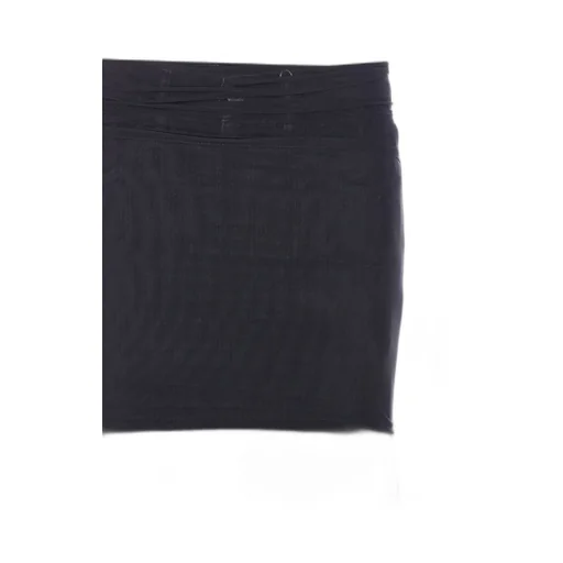 Gathered High-Rise Jeans